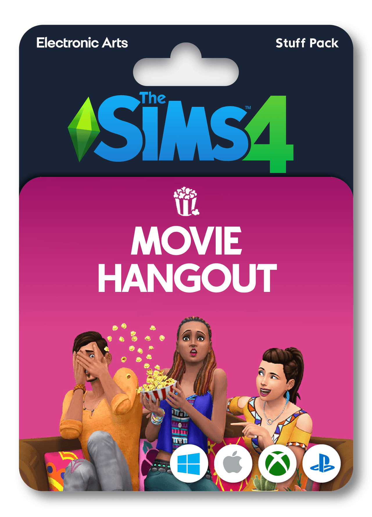 The Sims 4 Movie Hangout Stuff